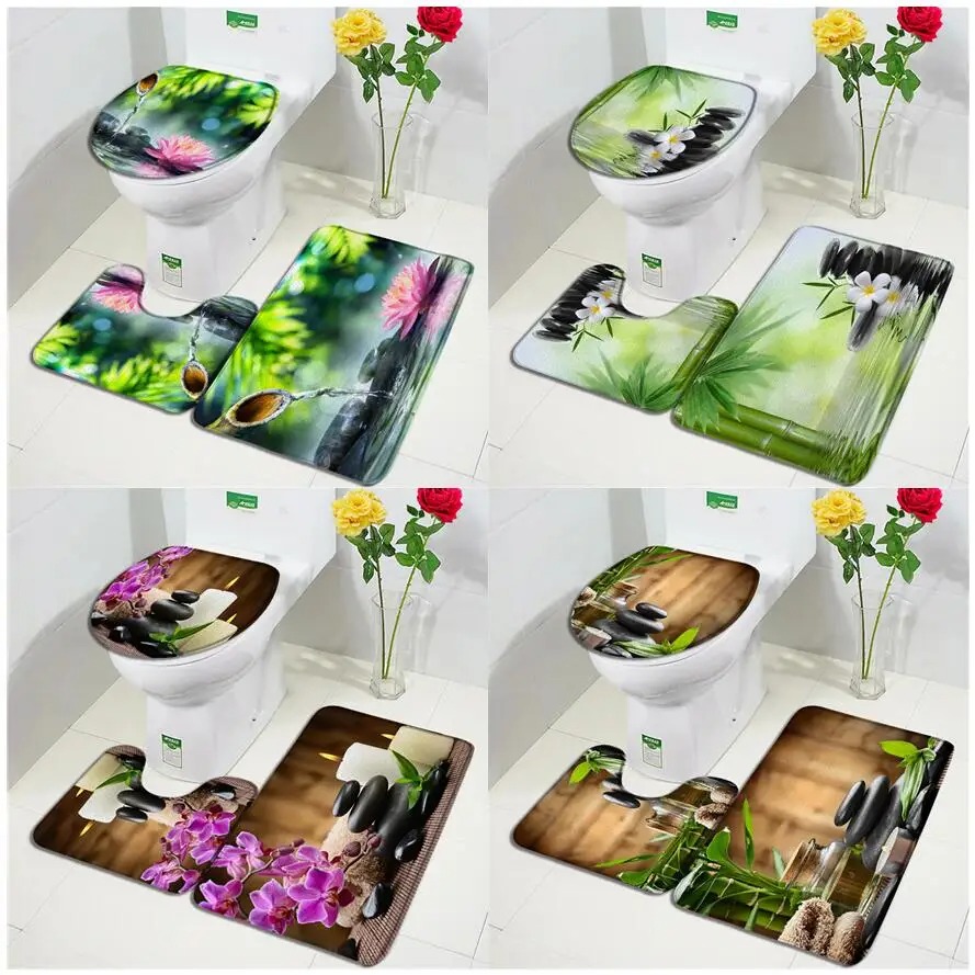 ไม้ไผ่สีเขียว Zen Bath Mats ชุ - Bamboo Bath Mat บทวิจารณ์และราคา