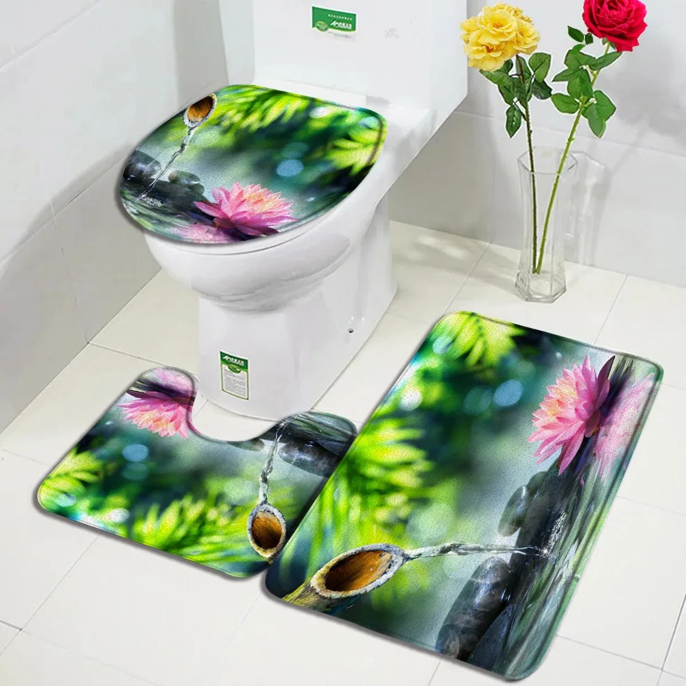 ไม้ไผ่สีเขียว Zen Bath Mats ชุ - Bamboo Bath Mat บทวิจารณ์และราคา