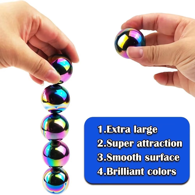 ลูกปัดแม่เหล็กหลากสีขนาด 20 มม - Health Wellness Bracelet บทวิจารณ์และราคา